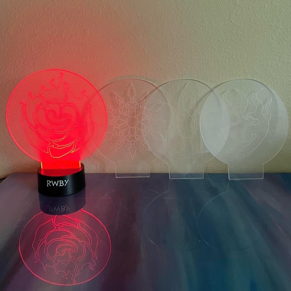 RWBY Team RWBY Acrylic Lamp Set